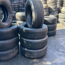 245/65R17 TOYO A SET OF FOUR USED TIRES