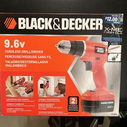 Black & Decker 9.6 V Cordless Drill/Driver