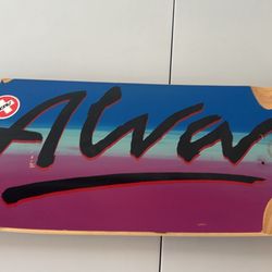 Alva/Pool King The Power Station Project Skateboard Deck