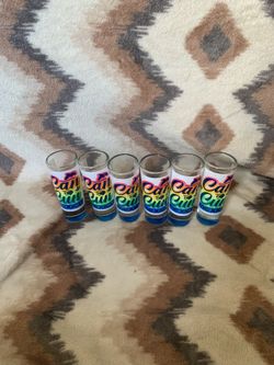 Cancun Mexico shot glasses