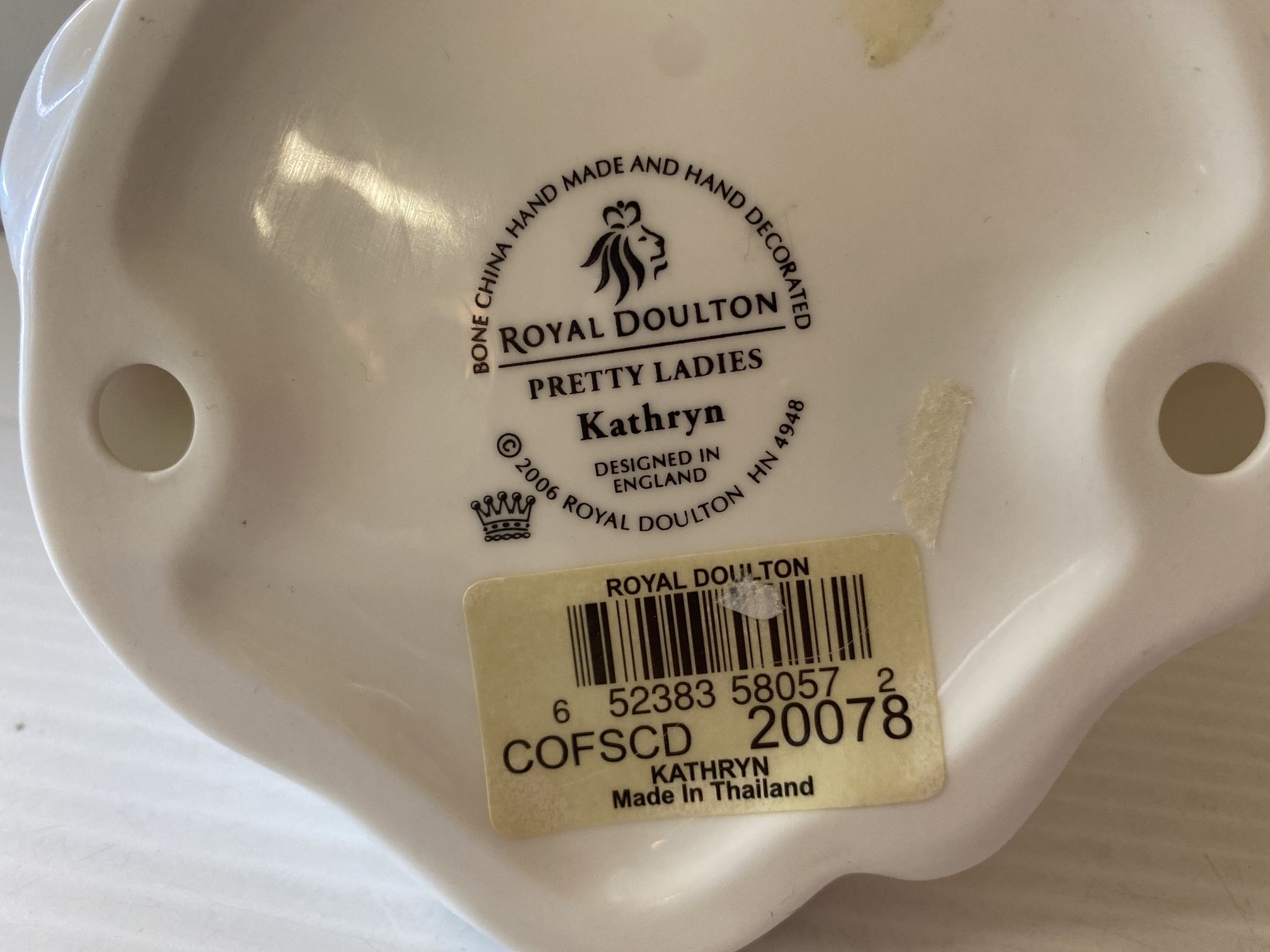 Royal Doulton Pretty Ladies Kathryn HN4948 Figurine ~ Old