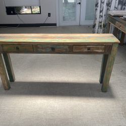 Long Entryway Table/ Console 