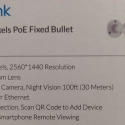 Reolink PoE Security Camera