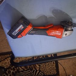 M eighteen fuel , grinder and x c 6 point oh , battery