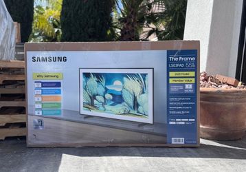 55” Samsung smart 4k Frame tv 