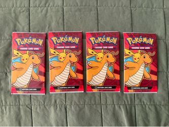 Pokemon Dragon Discovery Cards - McDonald's 4 packs