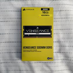 NEW 16GB Corsair Vengeance DDR5 4800MT/s Laptop RAM