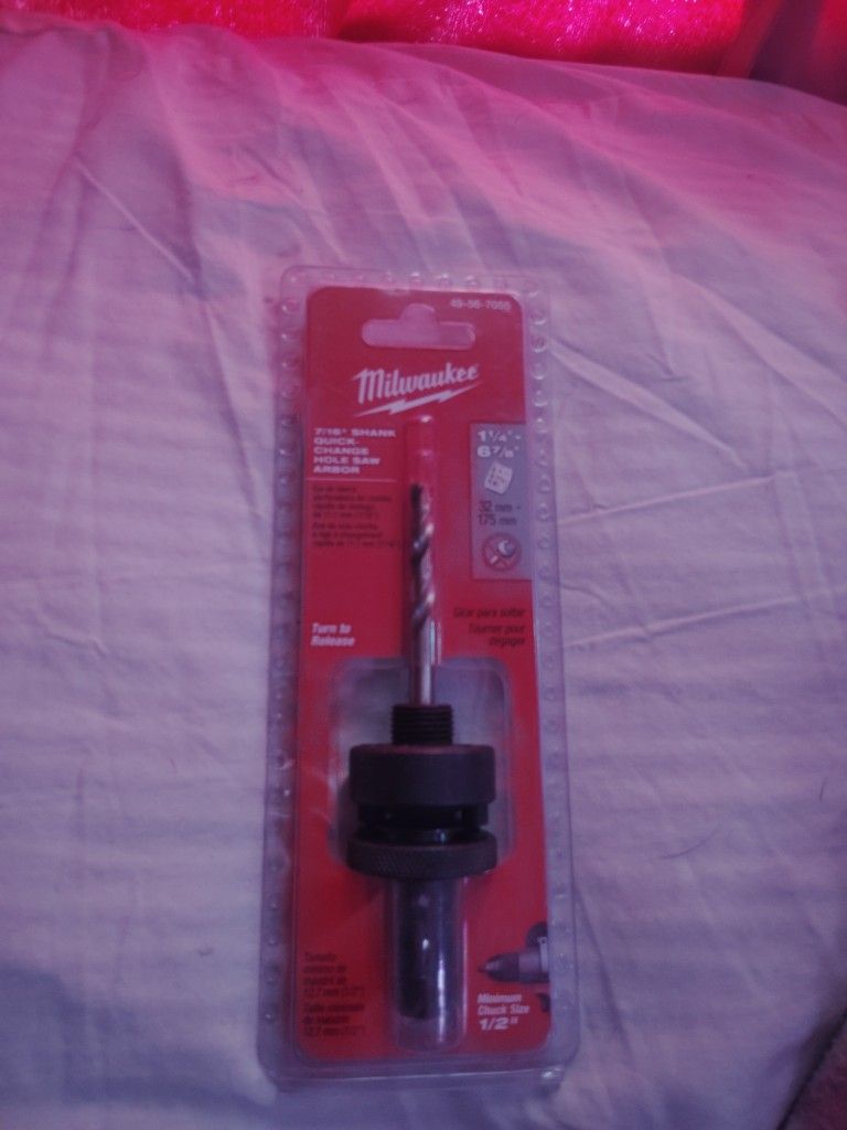 Milwaukee Hole Saw Bit, Step Up, Knife