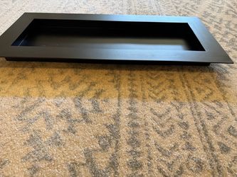 Large Black Decorative Coffee Table Tray