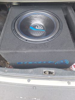 2000watts 15" subwoofer "a slapper"