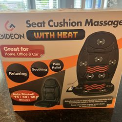 Seat Cushion Massager with Heat and Timer