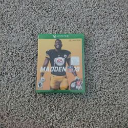 Xbox 1 Madden 19