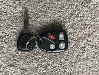 Buick remote key fob