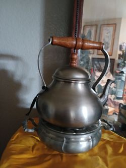 Rein Zinn pewter tea pot set