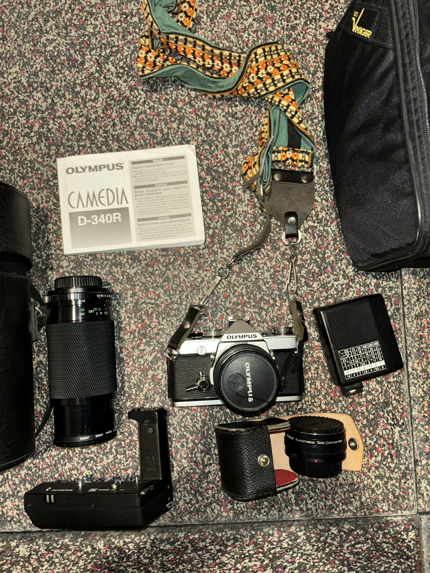 SLR Olympus Camera set