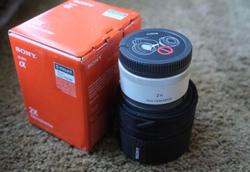 Sony 2x Teleconverter E-Mount Full-Frame — Only Used Twice