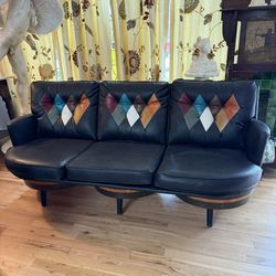 MCM Harlequin Whiskey Barrel Couch Chairs Ottomans Tables Lamps