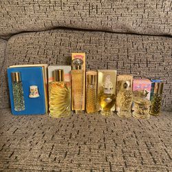 Lot of 8 AVON Vintage Cologne with Original Boxes