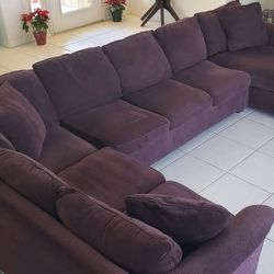 Sectional 3 Piece Sleeper Sofa/Couch with Chaise 