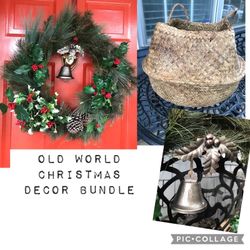 Wreath and Decorative Basket