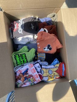 Box Of 2T Boy Clothes
