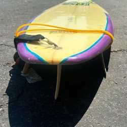 Fiberglass Pro Custom 6’5”  Speed Surfboard 🏄 Shaped By “Legend “ Greg Pautsch Signed  