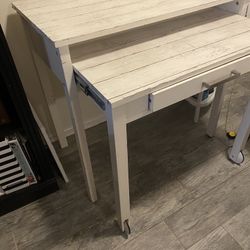 FREE Pottery Barn  Wood Computer Desk