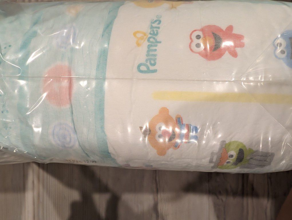 Brand new Pampers size 1 diapers - 68 counts 

