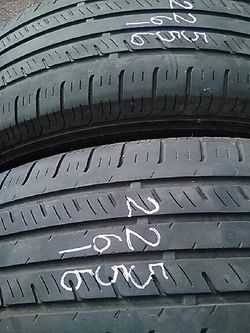 225 65 16 two good car tires $20 each