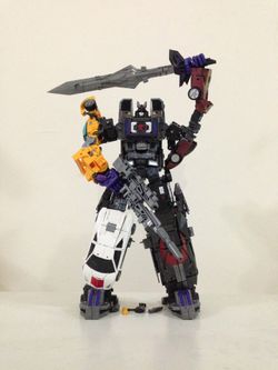 Transformers - Fansproject Intimidator 3rd Party Menasor Transformers Combiner Stunticons Set
