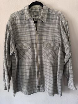Vintage Property Zip-up Flannel
