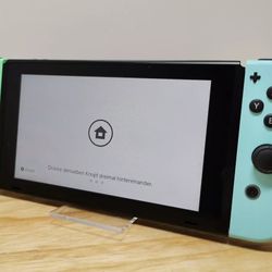 Nintendo Switch With 2 Games 
