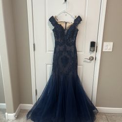 Blue Night Dress 