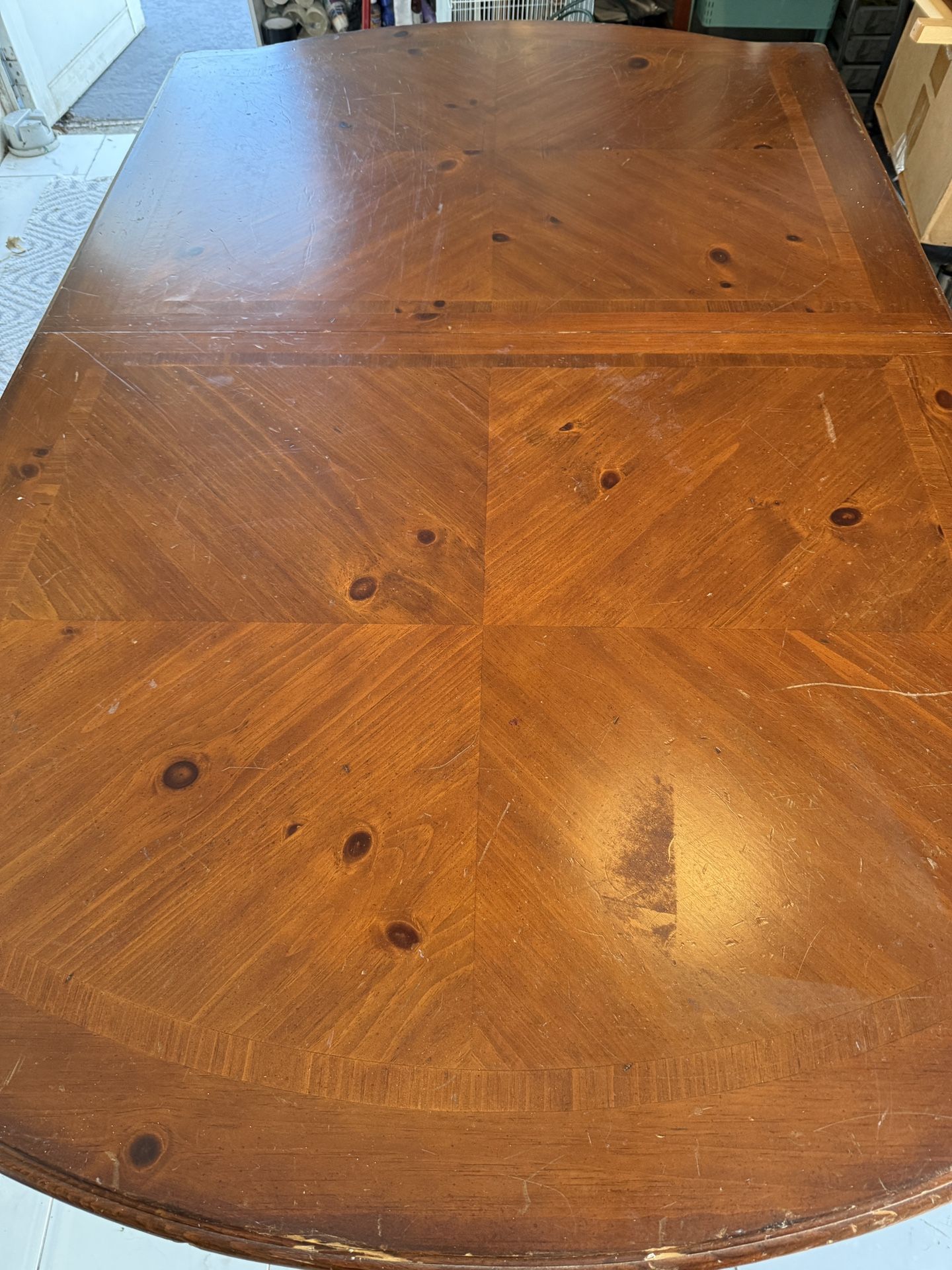 Solid Wooden Dining Extendable Table $80