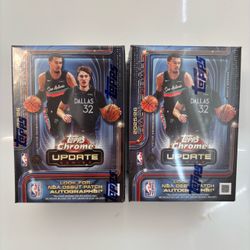 2026 Topps Chrome Update Basketball Value Boxes