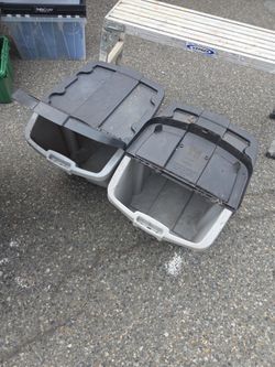 Dog food or Recycle bins