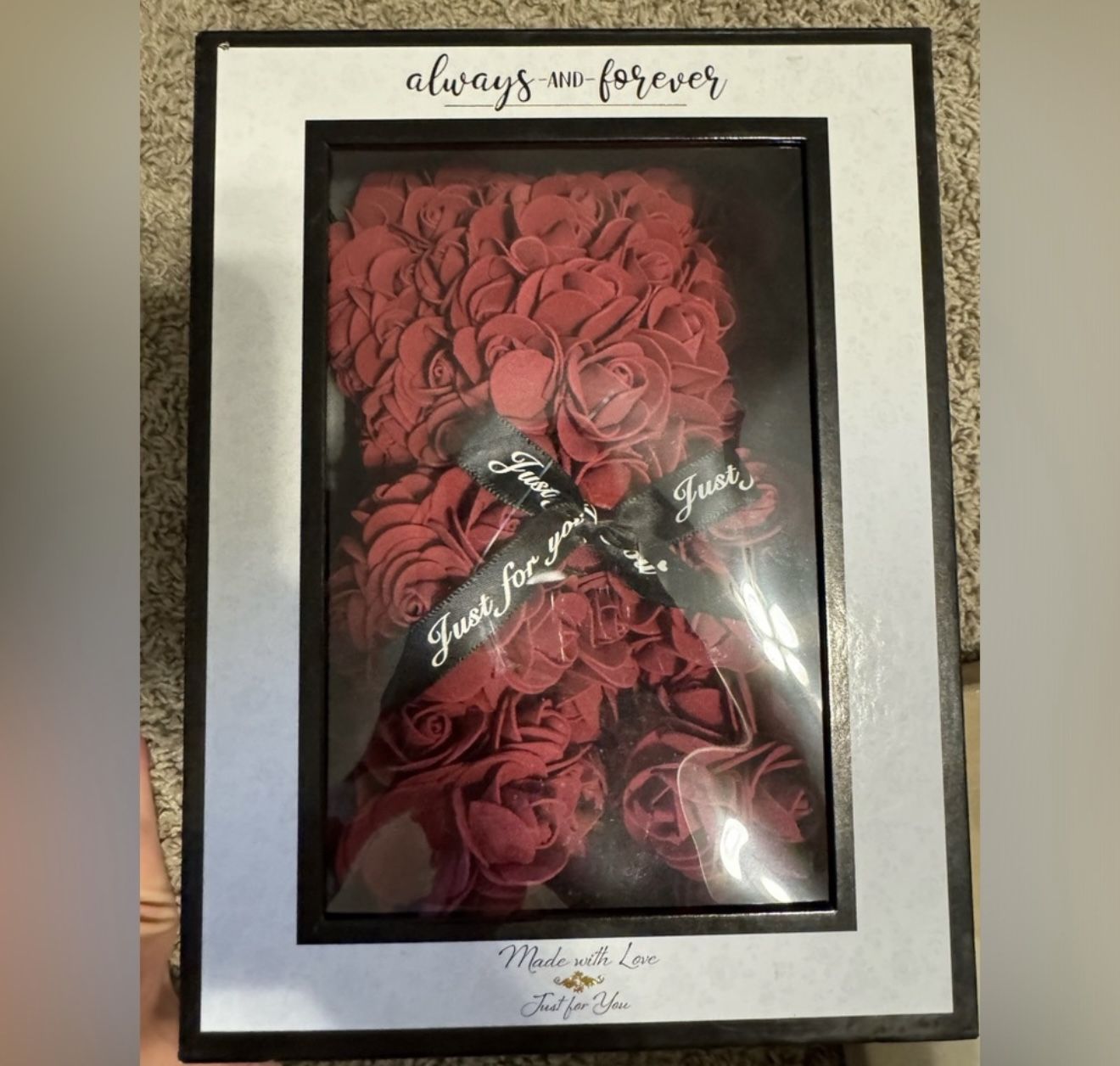 Always and Forever Flower Bear
