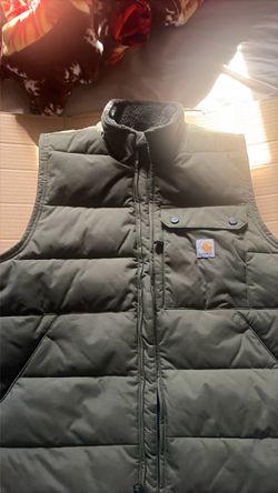 Carhartt Puffer Vest with Sherpa Collar