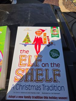 New Elf on the Shelf Boy elf w book