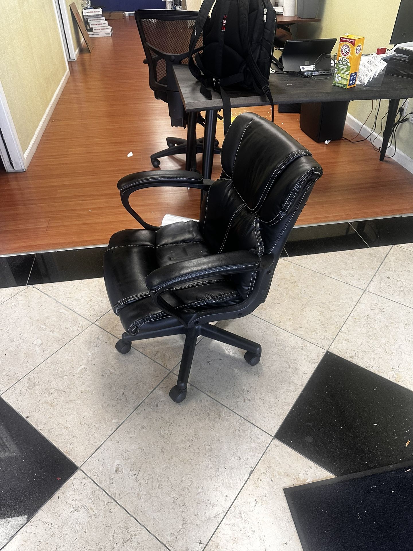 Leather Office Desk Chair