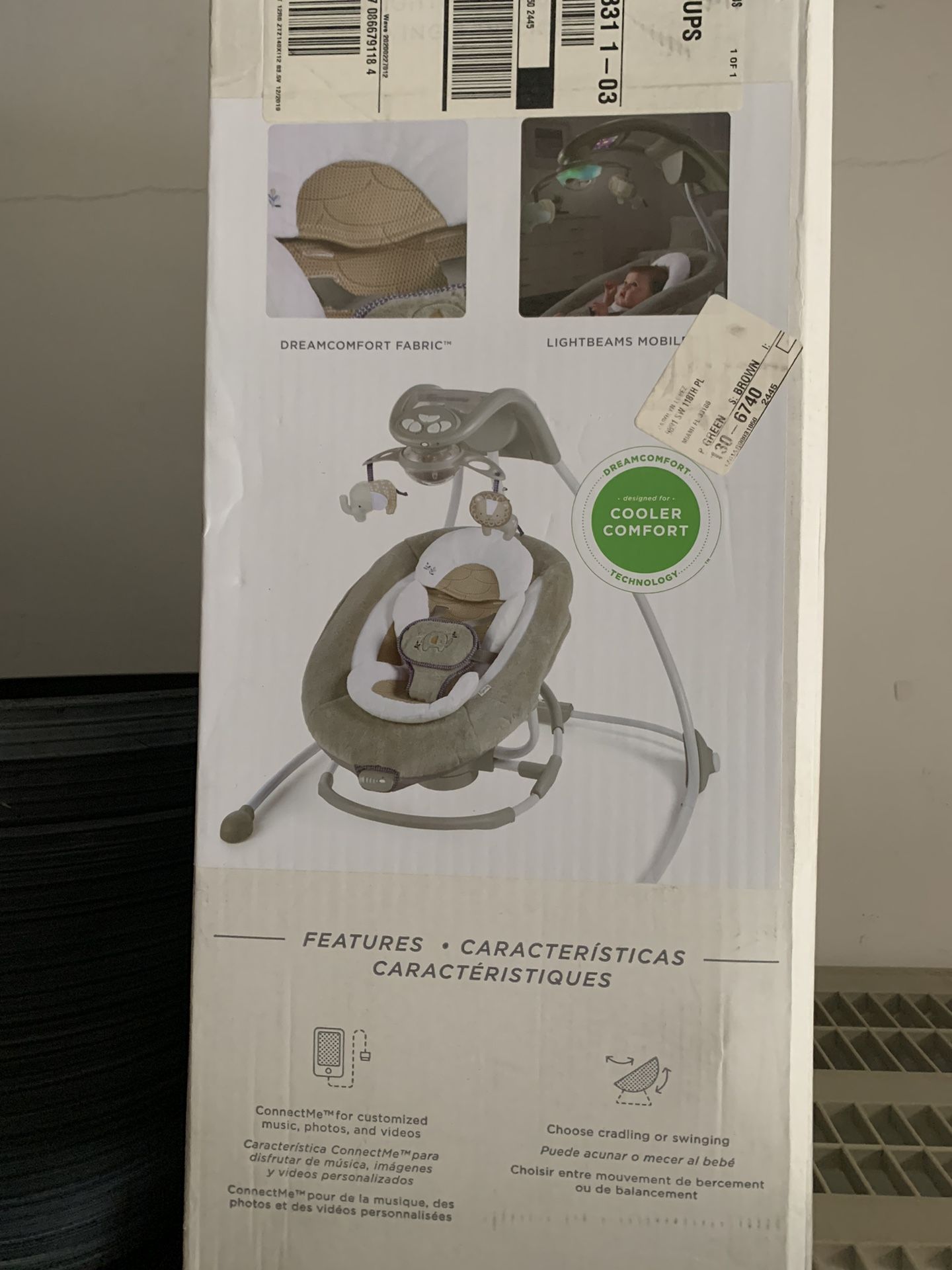 Ingenuity Baby Swinging Rocker