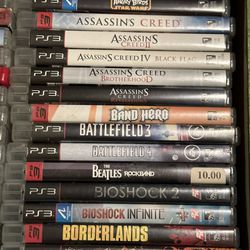 Playstation 3 PS3 Games $10 Each