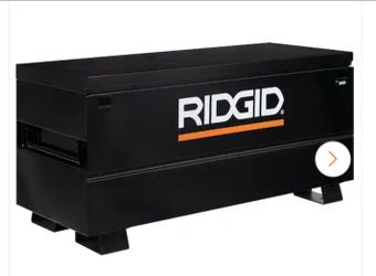 Ridgid 60x24 universal job box w/ caster wheel modification