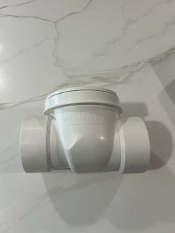4" PVC Backwater Valve, 4 Inch Back Flow Preventer Valve, Backflow Water Valve Prevents Sewage Backflow (New)
