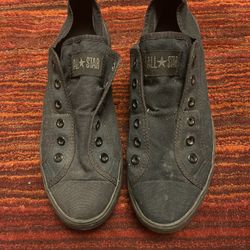 Black Converse Men’s Size 9 Woman’s 11