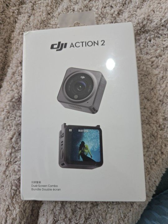 DJI Action 2 Dual-Screen Combo (32GB) WITHOUT Magnetic Protective Case 4K Action