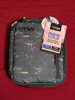 Titan by Arctic Zone Fridge Cold Lunch Box Bag Pixel Camo