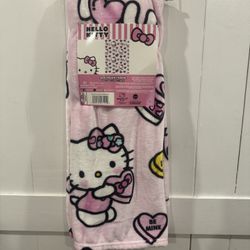 Hello Kitty Valentines Blanket 