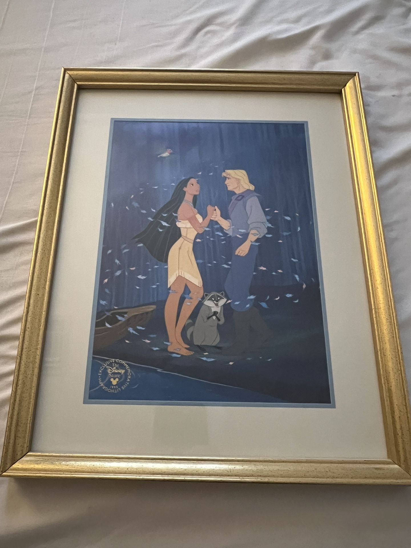 Pocahontas 1994 Disney Lithograph 