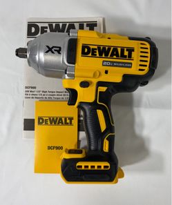 🔥 DEWALT DCF900 20V XR High Torque Impact Wrench 1/2” 🔥